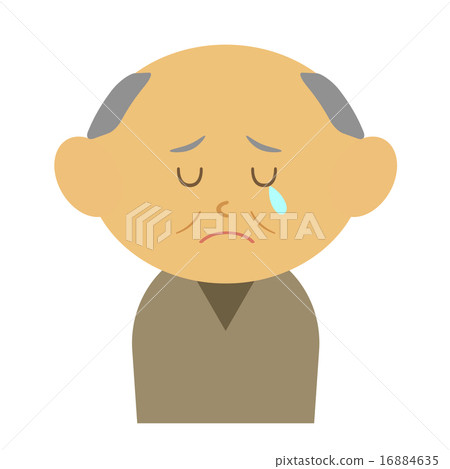 Crying grandfather Crying grandfather 16884635