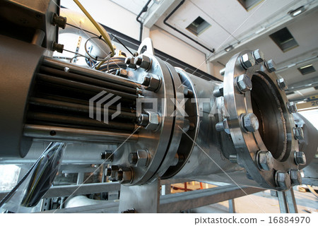 Industrial zone, Steel pipelines, valves, cables Industrial zone, Steel pipelines, valves, cables 16884970