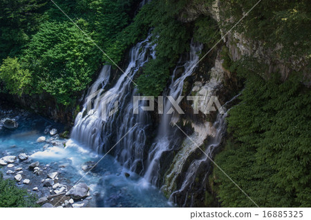 White mustache waterfall White mustache waterfall 16885325