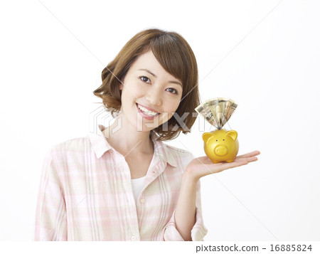 Image of female savings 16885824