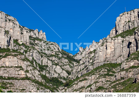 Montserrat Mountain in Catalonia Montserrat Mountain in Catalonia 16887359
