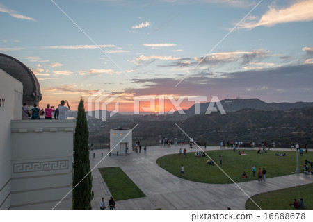 los angeles view from observatory 16888678