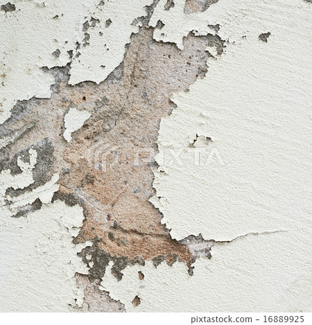 Old wall with the falling off whitewash Old wall with the falling off whitewash 16889925