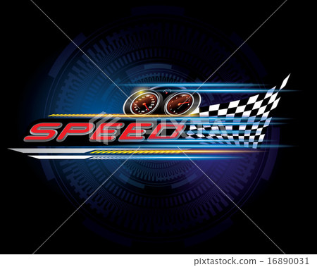 SPEED SIGN VECTOR 16890031