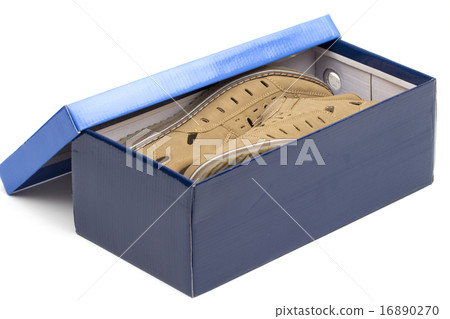 male shoes on the white background  16890270