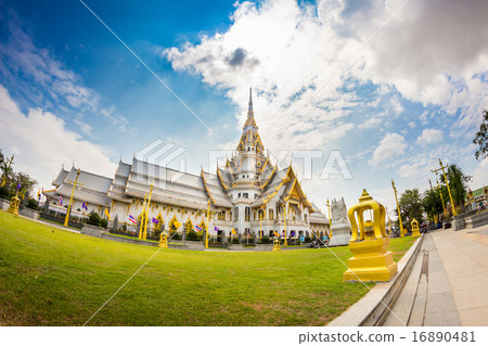Thailand Temple, Wat Sothorn, Chachoengsao Thailand Temple, Wat Sothorn, Chachoengsao 16890481