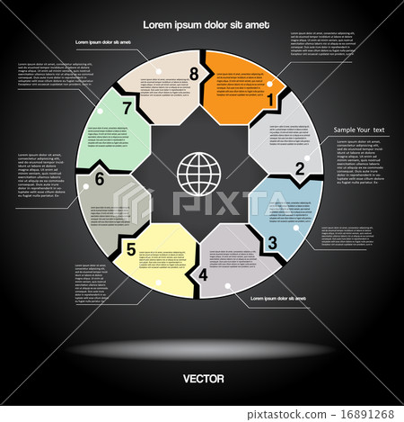 Diagram infographic for business project, Diagram infographic for business project, 16891268