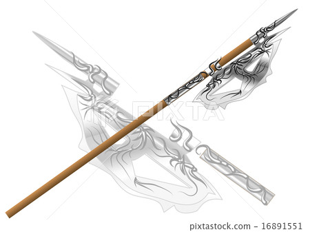 fantasy halberd fantasy halberd 16891551