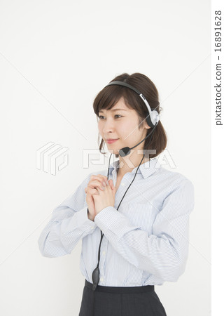 operator woman operator woman 16891628