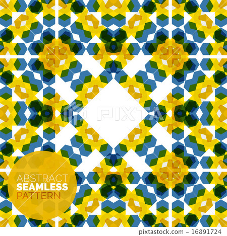 Vector colorful seamless geometric pattern. Modern stylish abstract texture Vector colorful seamless geometric pattern. Modern stylish abstract texture 16891724