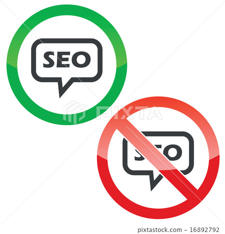 SEO message permission signs SEO message permission signs 16892792