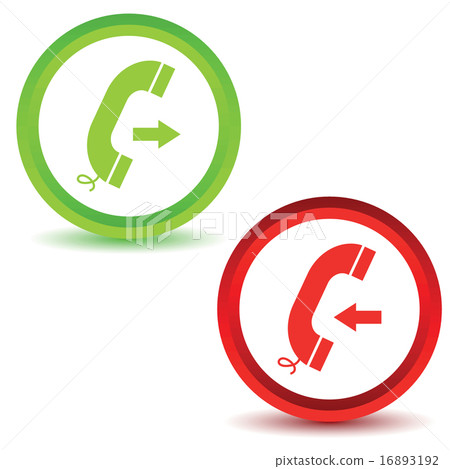 Two call icons 16893192