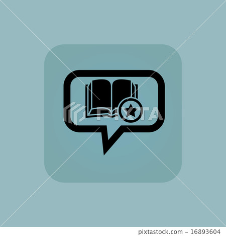 Pale blue favorite book message 16893604