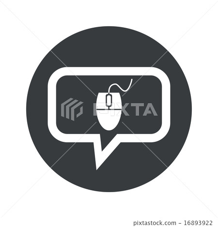 Round mouse controller dialog icon Round mouse controller dialog icon 16893922