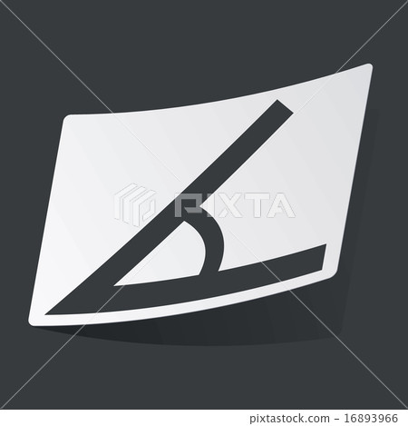 Monochrome angle sticker Monochrome angle sticker 16893966