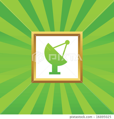 Satellite dish picture icon Satellite dish picture icon 16895025