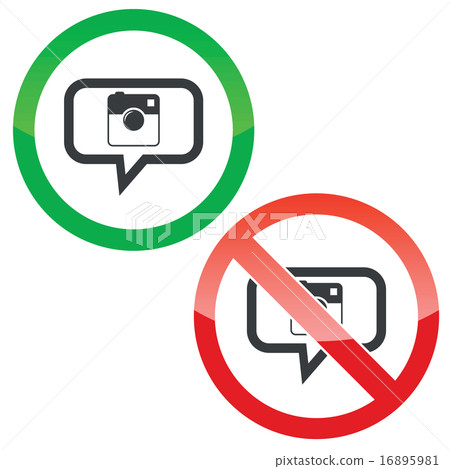Square camera message permission signs Square camera message permission signs 16895981