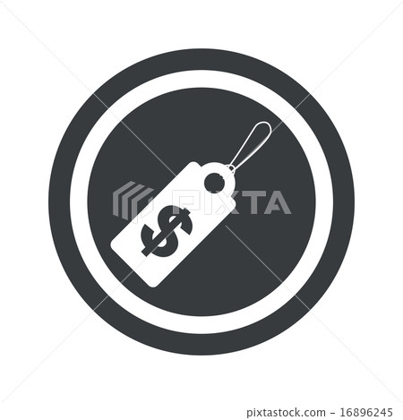 Round black dollar price sign-插圖素材 [16896245] - PIXTA圖庫
