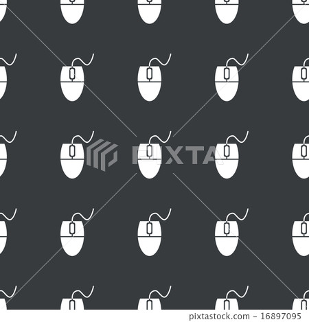 Straight black mouse controller pattern Straight black mouse controller pattern 16897095