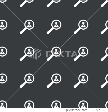 Straight black user details pattern 16897130