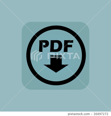 Pale blue PDF download sign Pale blue PDF download sign 16897272