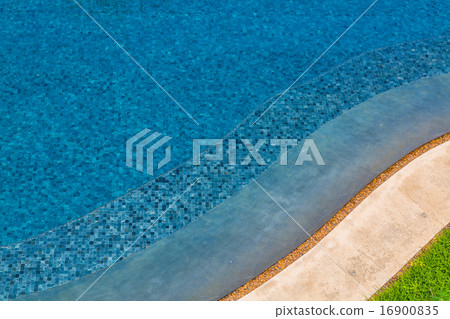 Swimming pool rippled water Swimming pool rippled water 16900835