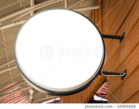 Round shop sign Round shop sign 16900888