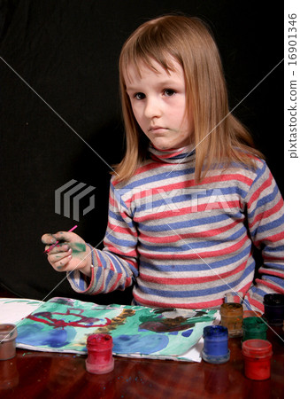 drawing girl drawing girl 16901346