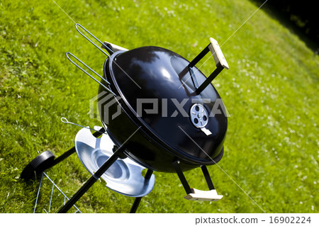 Grilling at summer weekend, bright colorful  16902224