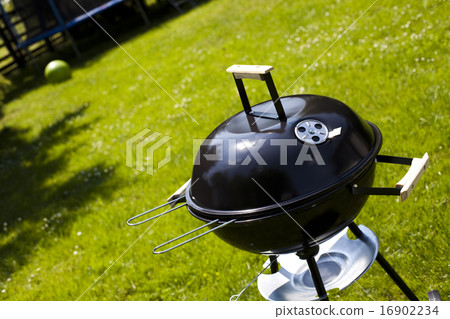 Grilling at summer weekend, bright colorful  16902234