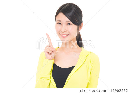 運動服女性 運動服女性 16902382