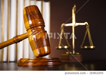 Law and justice concept, wooden gavel Law and justice concept, wooden gavel 16902845