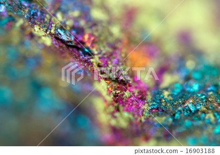 Jewel ore.  Macro. Extreme closeup 16903188