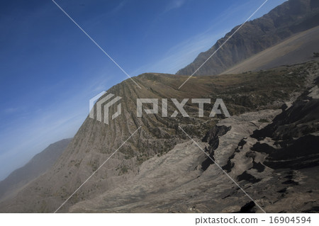 Bromo volcano, Java, Indonesia, bright colorful  16904594