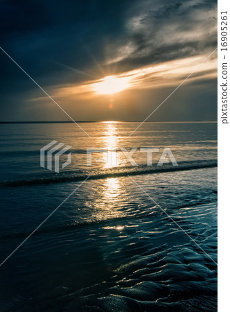 evening ocean evening ocean 16905261