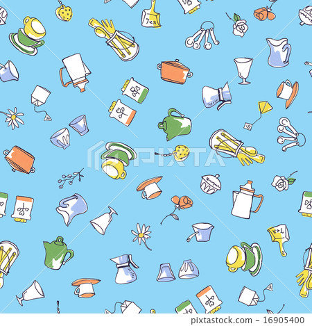 Illustration of tea time - Stock Illustration [16905400] - PIXTA