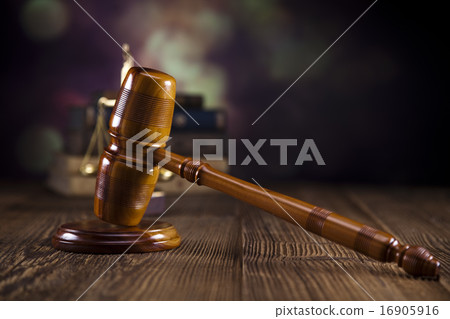 Justice Scale and Gavel, ambient light vivid theme Justice Scale and Gavel, ambient light vivid theme 16905916