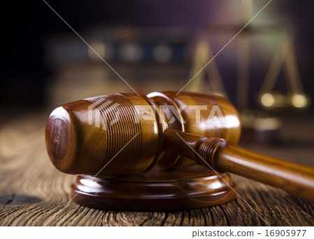 Law and justice concept, legal code and scales Law and justice concept, legal code and scales 16905977