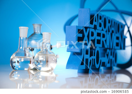Laboratory glassware, bright modern chemical Laboratory glassware, bright modern chemical 16906585