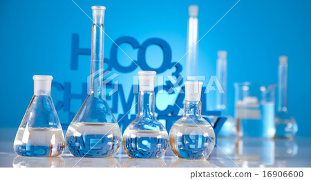 Laboratory glassware, bright modern chemical Laboratory glassware, bright modern chemical 16906600