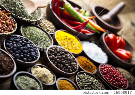 Exotic Spices, orintal cuisine vivid theme Exotic Spices, orintal cuisine vivid theme 16908917