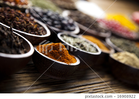 Exotic Spices, orintal cuisine vivid theme Exotic Spices, orintal cuisine vivid theme 16908922