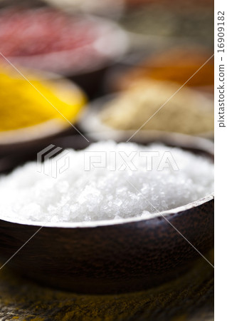 Salt, orintal cuisine vivid theme 16909182