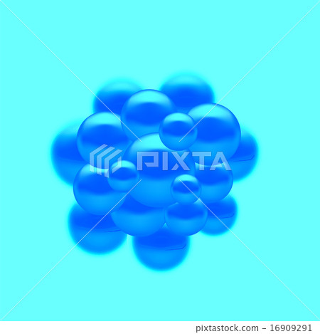 Abstract Molecules Design 16909291