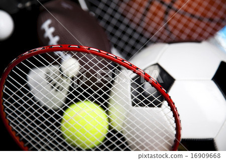 Sport closeup detail, vivid colorful theme 16909668