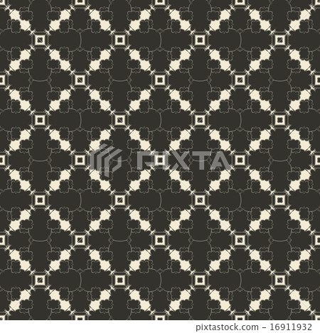 Geometric ornament seamless pattern.  Textile design template seamless background.  16911932