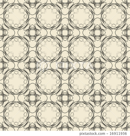 Geometric ornament seamless pattern. Textile design template seamless background. Geometric ornament seamless pattern. Textile design template seamless background. 16911936