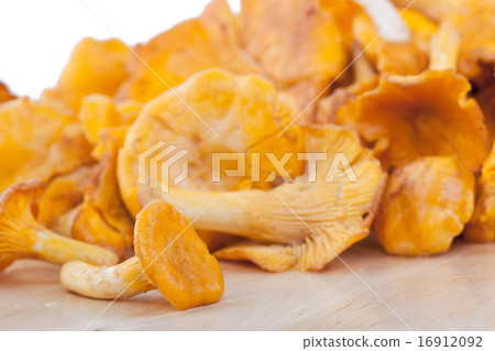 Chanterelles on table 16912092