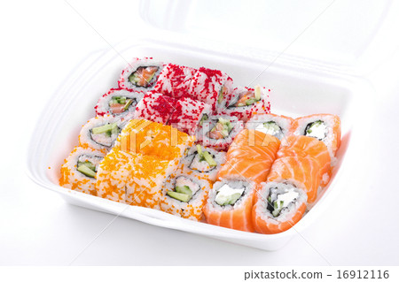 Sushi and roll assortment 16912116