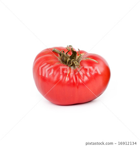 Red tomato on white Red tomato on white 16912134